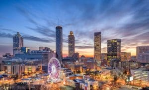 Atlanta, Georgia, USA Atlanta, Georgia, USA downtown city skyline.