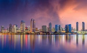 San Diego California San Diego, California, USA skyline.